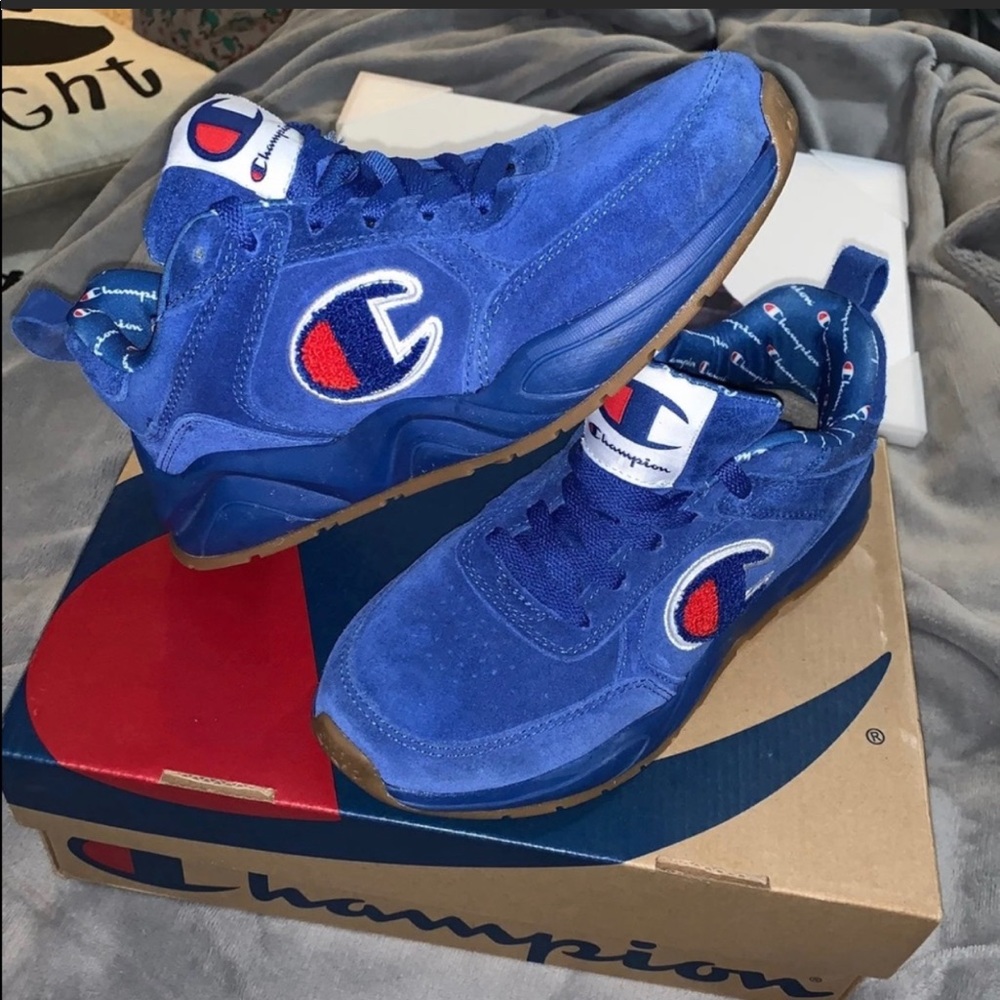 🆕Champion 93eighteen Royal Blue Tennis Shoes-7